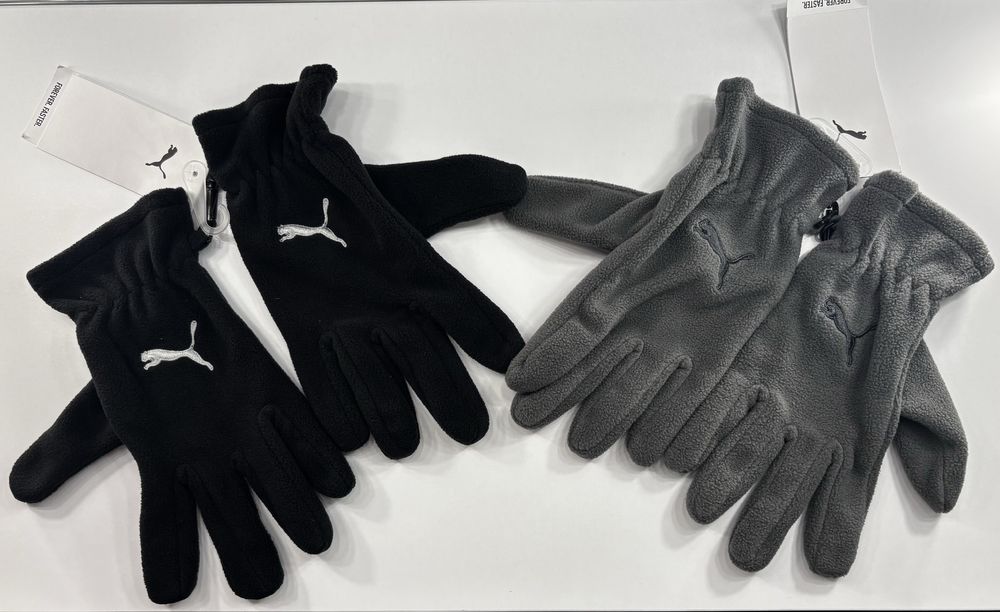 Акція!Рукавиці Puma оригінал нові теплі флісові — чоловічі/жіночі!