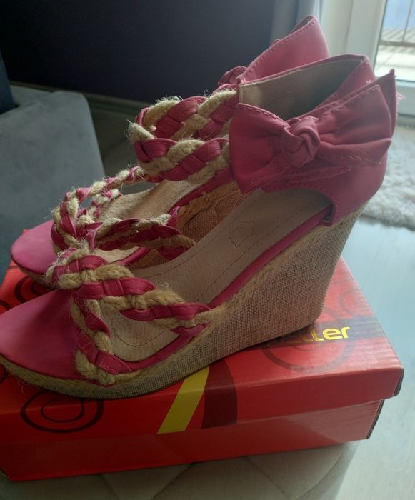Sandały espadryle damskie