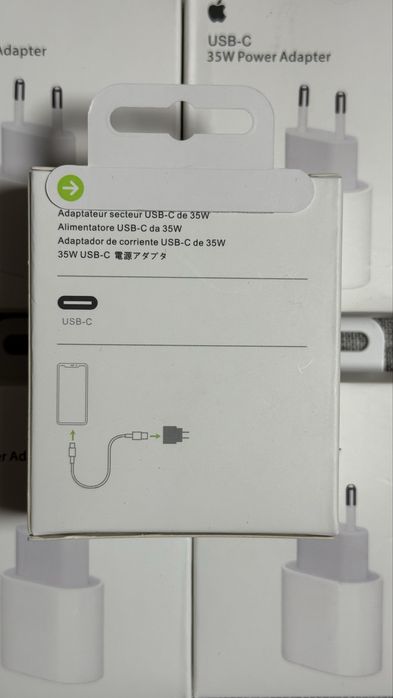 Carregador original  Apple iPhone fast charger  35W USBC super rápido