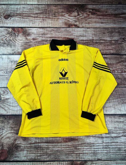 Vintage koszulka piłkarska adidas renault jersey 90s retro XL
