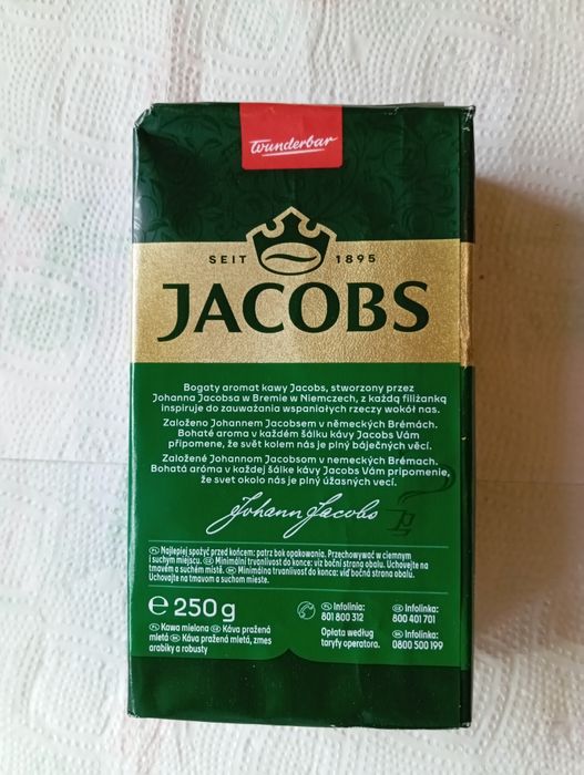 Jacobs Kronung kawa mielona 250g 9 szt