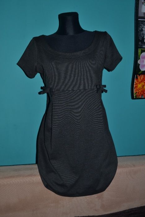 Sukienka szara wiskoza L XL XXL 40 42 46