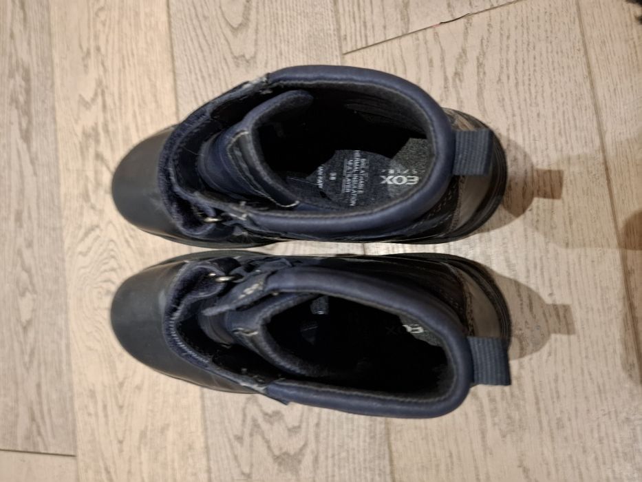 Buty granatowe na rzep Geox 38