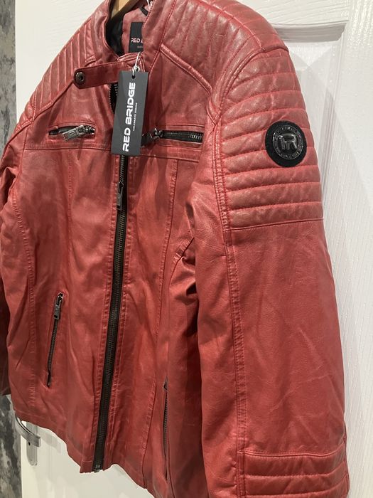 Nowa kurtka skórzana Red Bridge