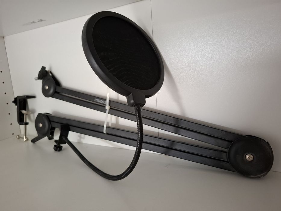 Mikrofon RODE NT-USB mini + ramię MOZOS SB36 + siatka filtrująca