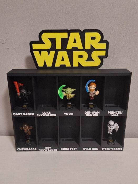 Expositor temático figuras Star Wars Kinder
