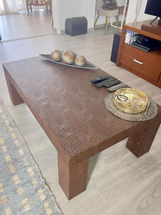 Mesa de Centro Estilo Colonial