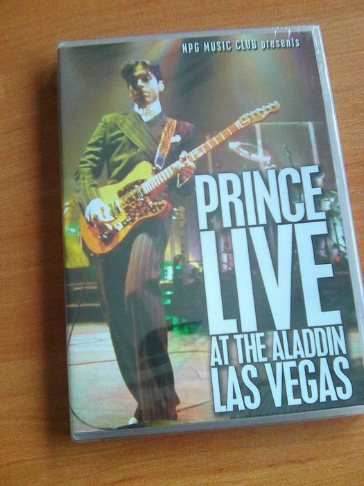 Prince Live At The Aladdin Las Vegas DVD / folia /