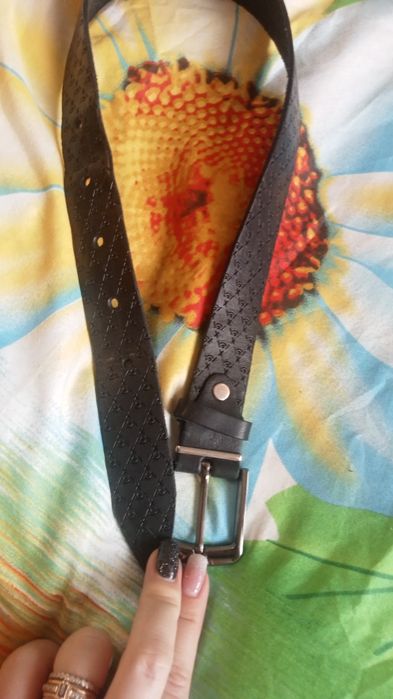 Ремінь новий, шкіряний