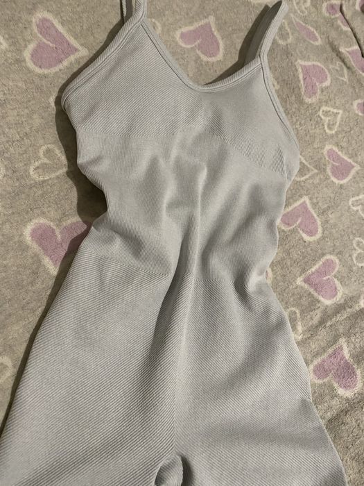 Комбинезон в рубчик