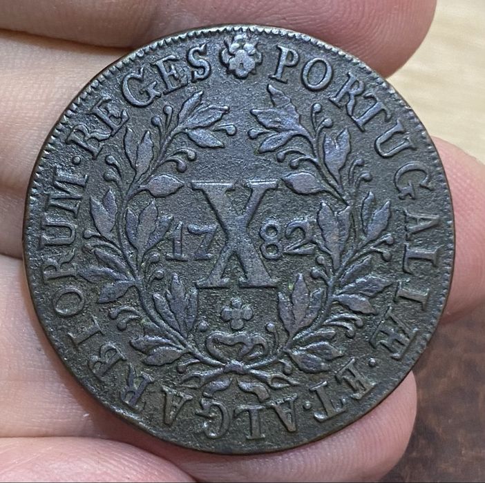 Moeda X Reis D MARIA/PEDRO 1782