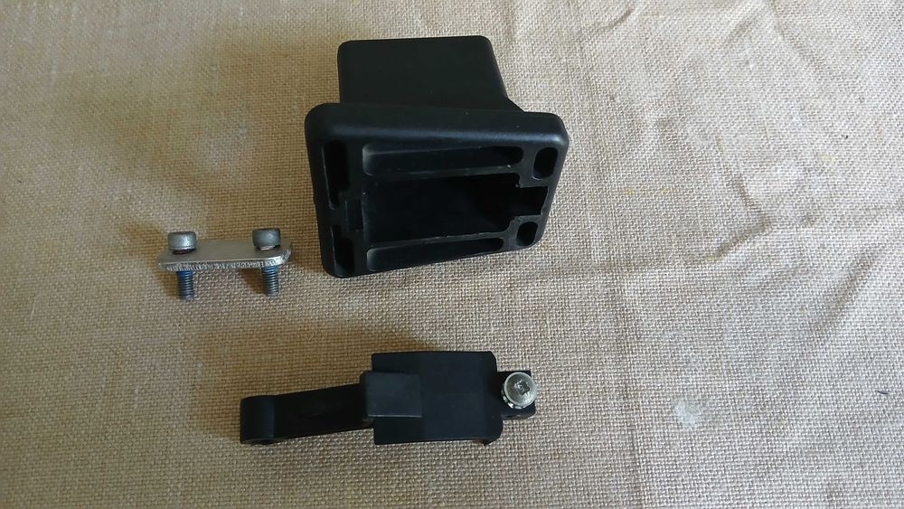 Bloco frontal de suporte para saco Brompton