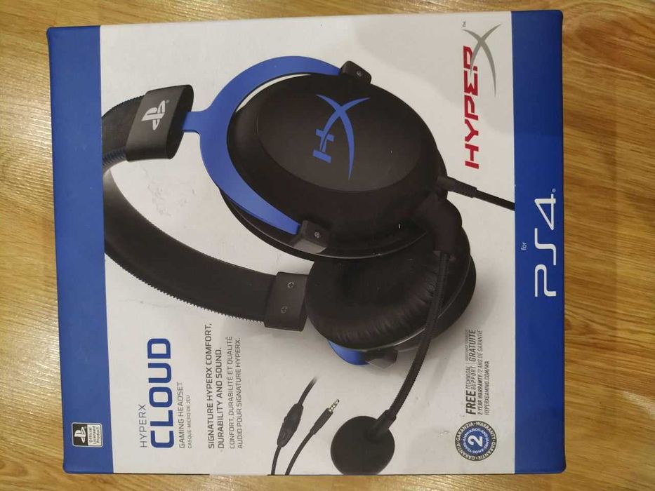 Навушники HyperX Cloud PS4 (нові, нерозпаковані)