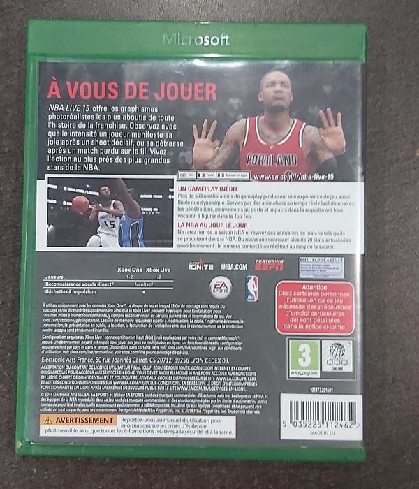 NBA Live 15 - Xbox One
