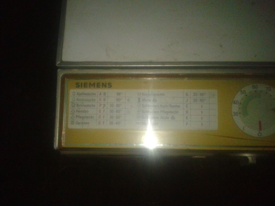 Częsci pralki automatycznrej simens i ignis części