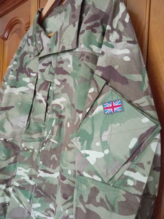 Casaco camuflado MTP multicam militar Exército Britânico novo