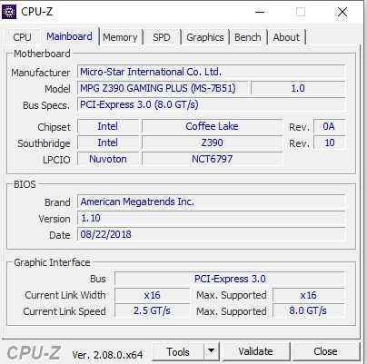 Płyta główna MSI MPG Z390 GAMING PLUS LGA 1151 DDR4 ATX