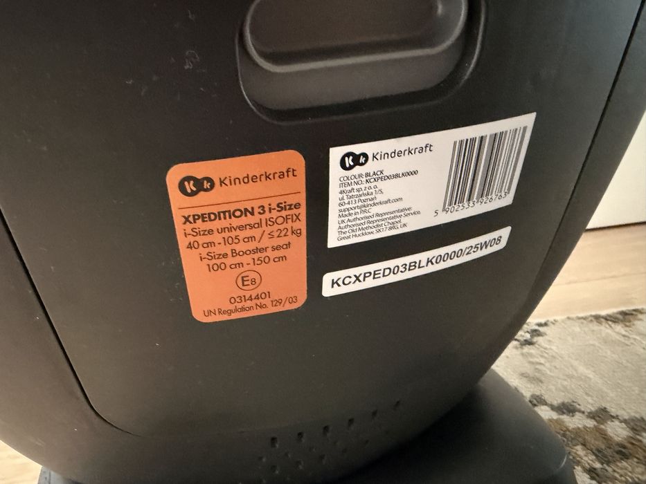 Cadeira Auto Kinderkraft Xpedition3 I-size