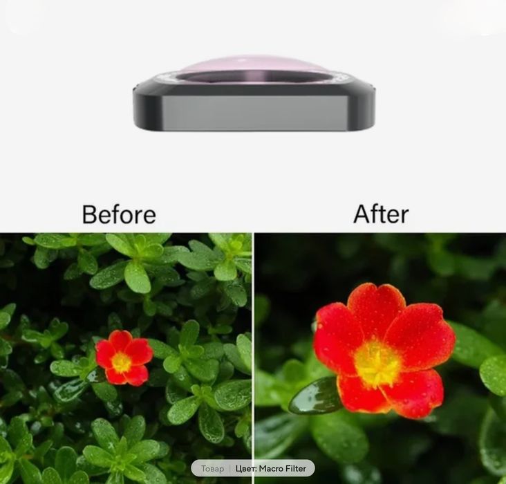 Макро линза фильтр на магните для DJI osmo pocket 3 Акция