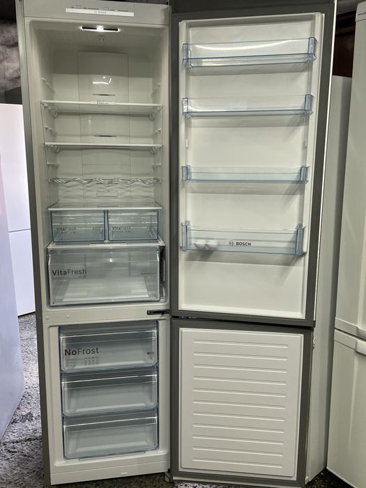 Холодильник Bosch 205см металік made in Germany