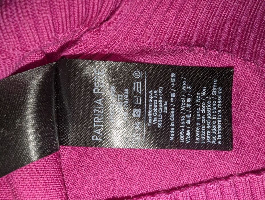 Женский свитер Patrizia Pepe. Оригинал . Шерсть. М