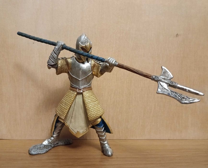 Солдатик, фигурка, рыцарь Грифона - Алебардист, Schleich, 1:20