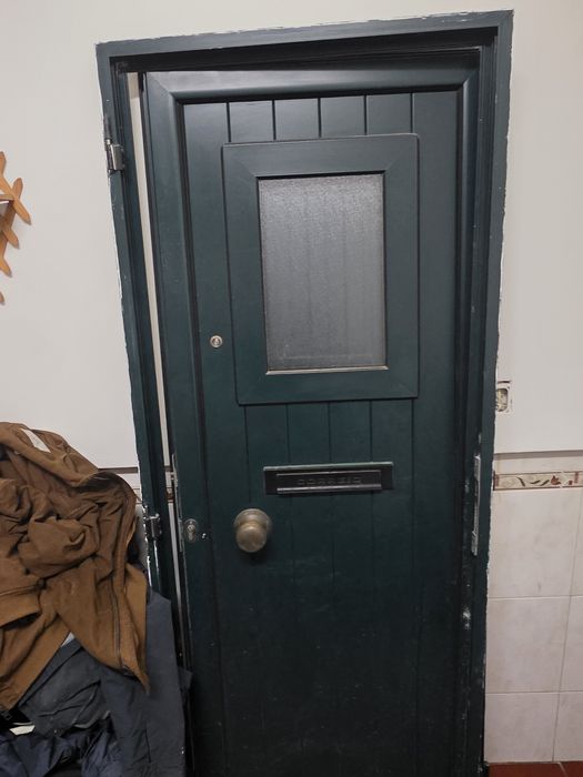 Porta de alumínio 2m de altura 70 larg