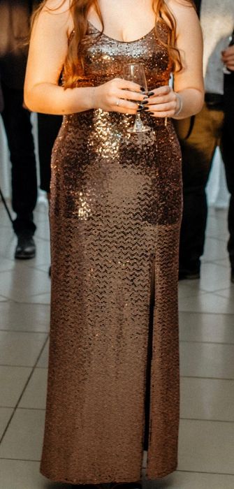 Sukienka Rose gold rozmiar 36