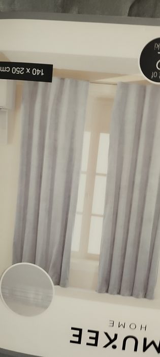 Zasłony na taśmie Smukee 140x250