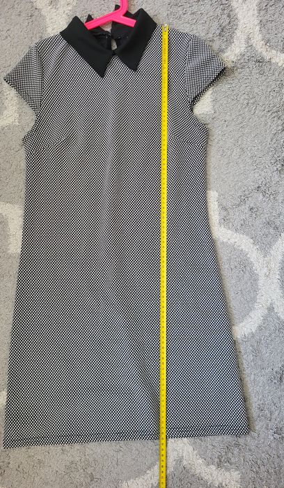 Sukienka czarno-biała