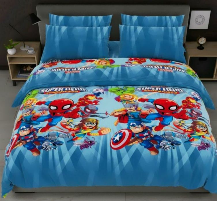 Постільна білизна,постіль,Роблокс,паук,кіомі,щенячий патруль,