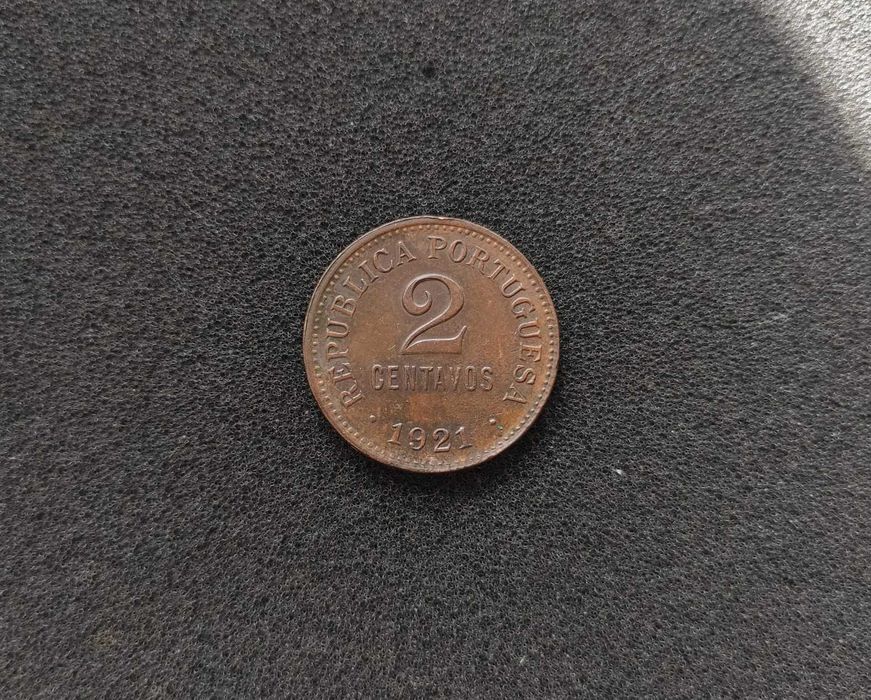 Moeda de 2 Centavos 1921 - BELA