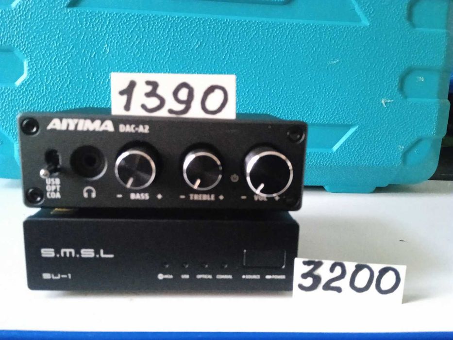 ЦАП Aiyima A2 міні / SMSL SU-1 Цифрово вналогові перетворювачі