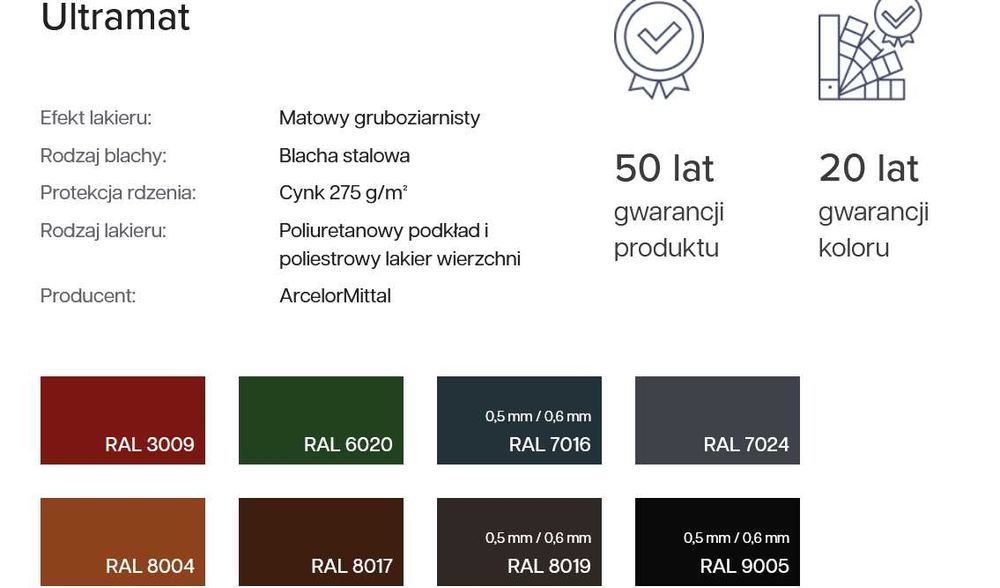 Blachodachówka panelowa SAVANNA "BRATEX"