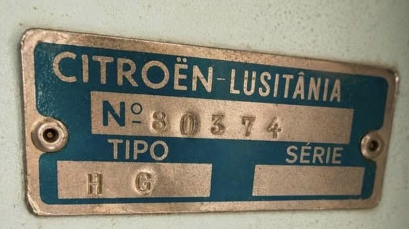 Citroen HY  autocaravana 1972