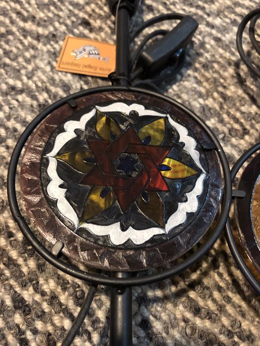 Candeeiros novos UNICOS vitrais