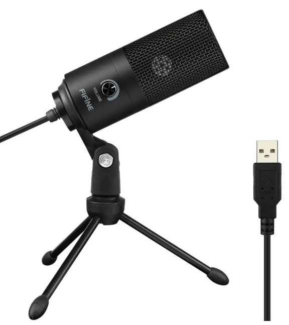 Продам Мікрофон  Fifine K669 (стан нового - пампон в подарунок)