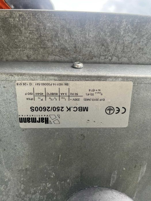 Wentylator wyciągowy *Wyciąg,Okap.kuchenny,Do restauracji/ kebaba