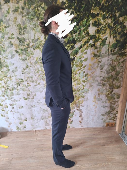 Garnitur Joyvi granatowy ślubny