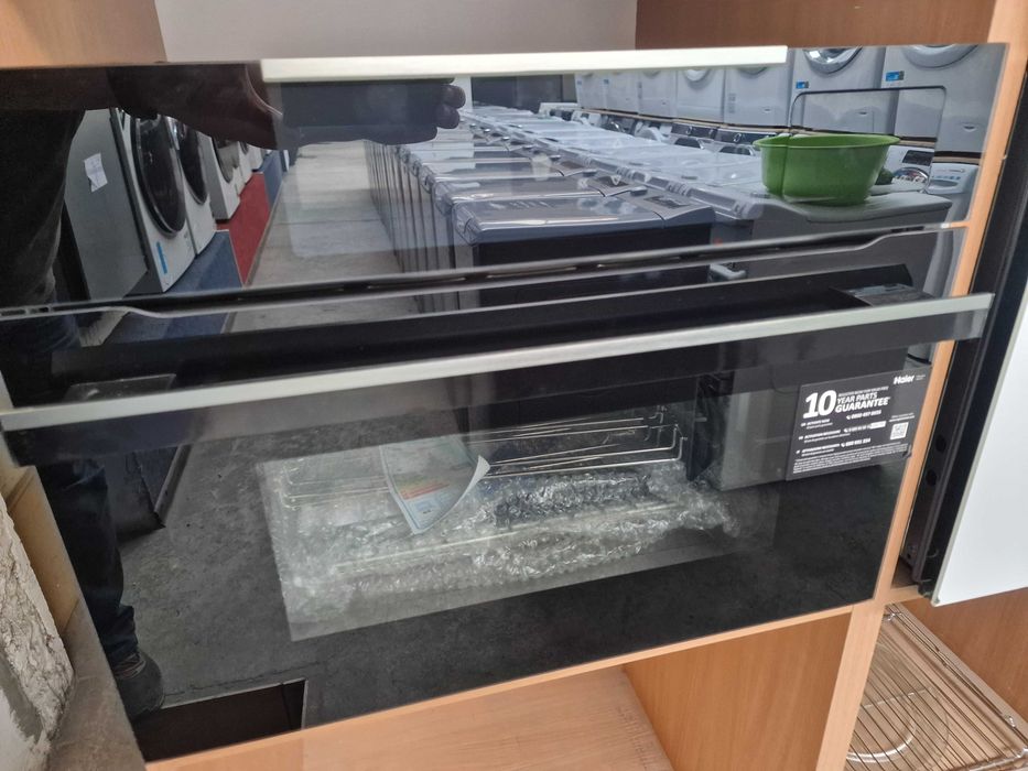 Piekarnik kompaktowy Haier HWO45NM6SXB1Q Termoobieg Para Grill WiFi Dotyk