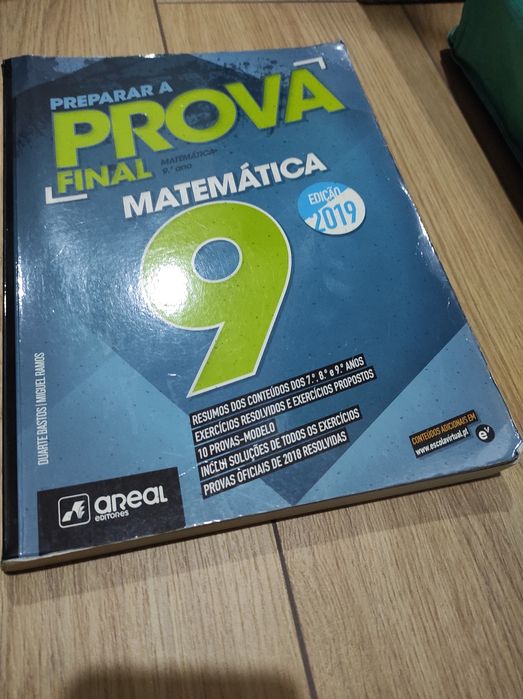 Preparação para o exame final de matemática 9 ano