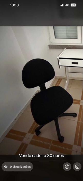Vendo cadeira de escritorio