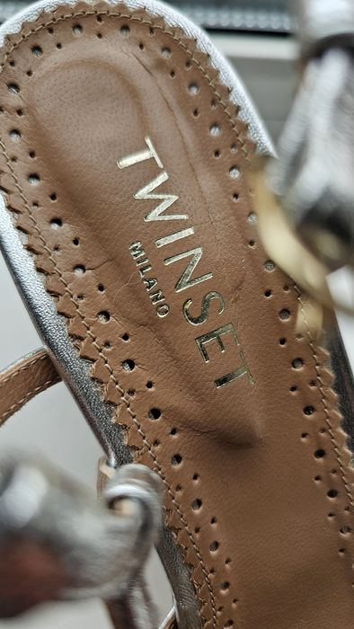 Босоножки Twinset Milano, кожа, оригинал, размер 37