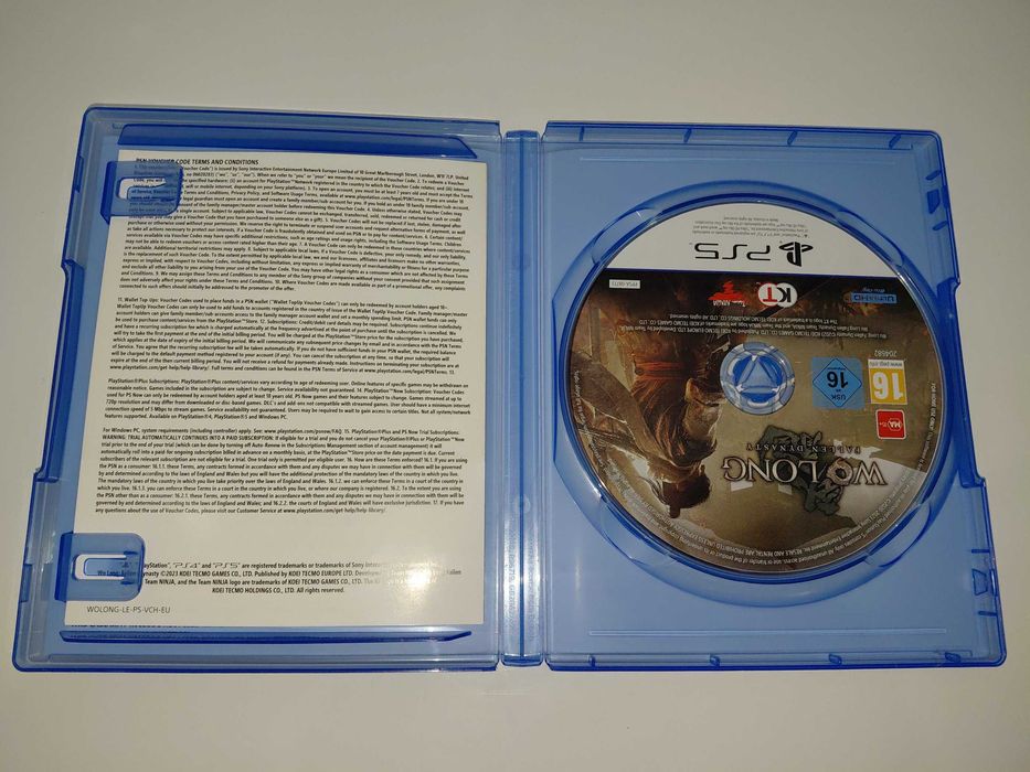 ps5 WO LONG FALLEN DYNASTY sup RPG soulslike sekirolike od team ninja!