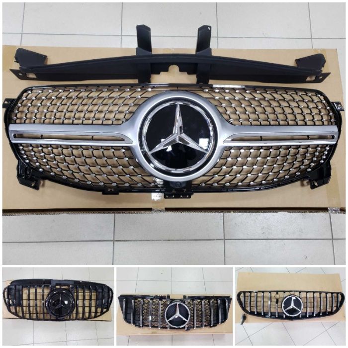 Решетка Mercedes GLE W167 diamond gls X167 W217 c257 CLS 19 c217 W167