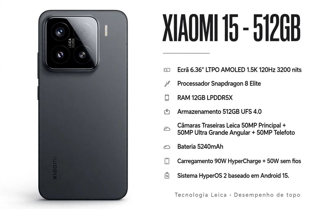 Xiaomi 15 - troco por pixel 10