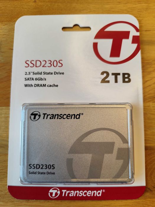Transcend TS2TSSD230S 2TB SSD SATA III — nowy, fabrycznie zapakowany, gwarancja