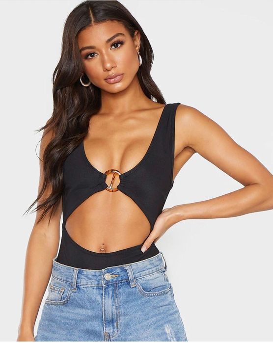 Боді pretty little thing новий в цупкий рубчик