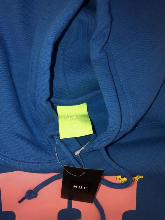 HUF hoodie bluza niebieska nowa z metką