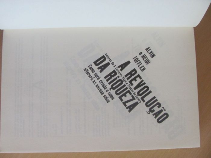 A Revolução da Riqueza de Alvin e Heidi Toffler